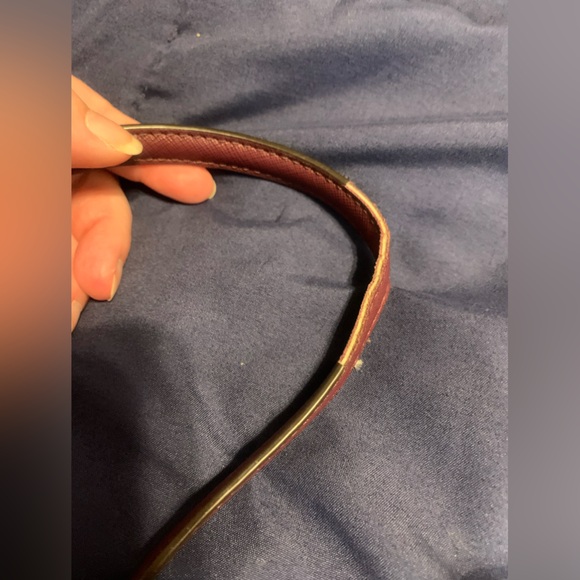 Michael Kors Precious Plum Saffiano Leather Tote Silver Stud Great Condition - Picture 14 of 15